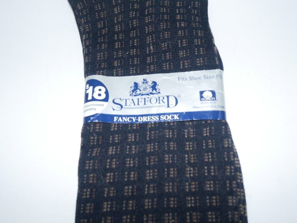 VTG Stafford Fancy Dress Socks Premium Cotton Blend Men's